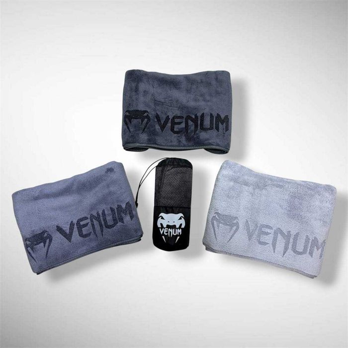 Рушник для спорту Venum microfiber, рушник Венум мікрофібра з чохлом в комплекті
