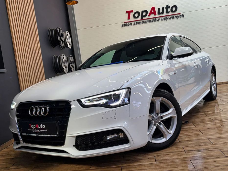 Audi A5 Sportback 1.8 TFSI* 144KM *NAVI *bezwypadkowa *S line * gwarancja *AUTOMAT*