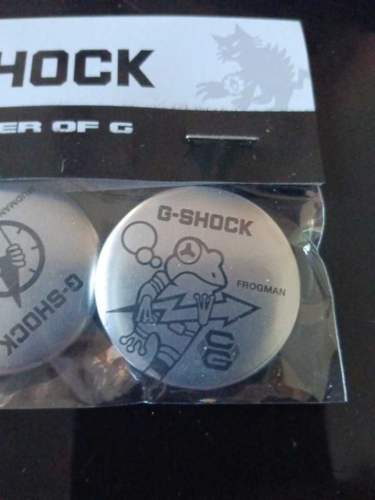 Wpinki Casio G- Shock Master of g