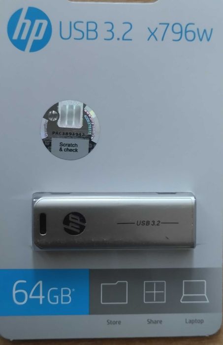 Продам флешки hp на 64gb usb 3.2