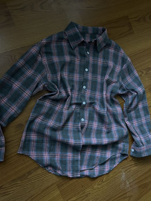 Сорочка в клітинку жіноча