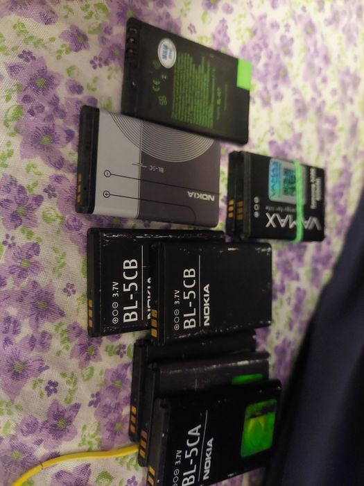 Аккумулятор BL-5C, BL-5CВ NOKIA, Samsung  б.у.