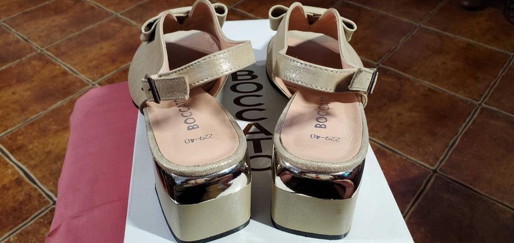 NOWE damskie BOCCATO naturalna skóra rozmiar 40