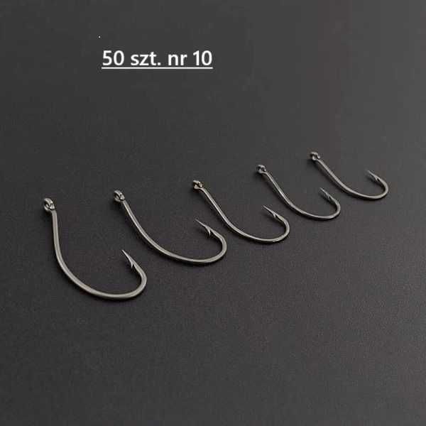 Haczyki wędkarskie nr. 10- 50 szt.