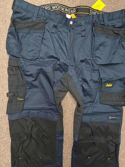 6251 Snickers Stretch 64 elastyczne spodnie robocze pas 124cm