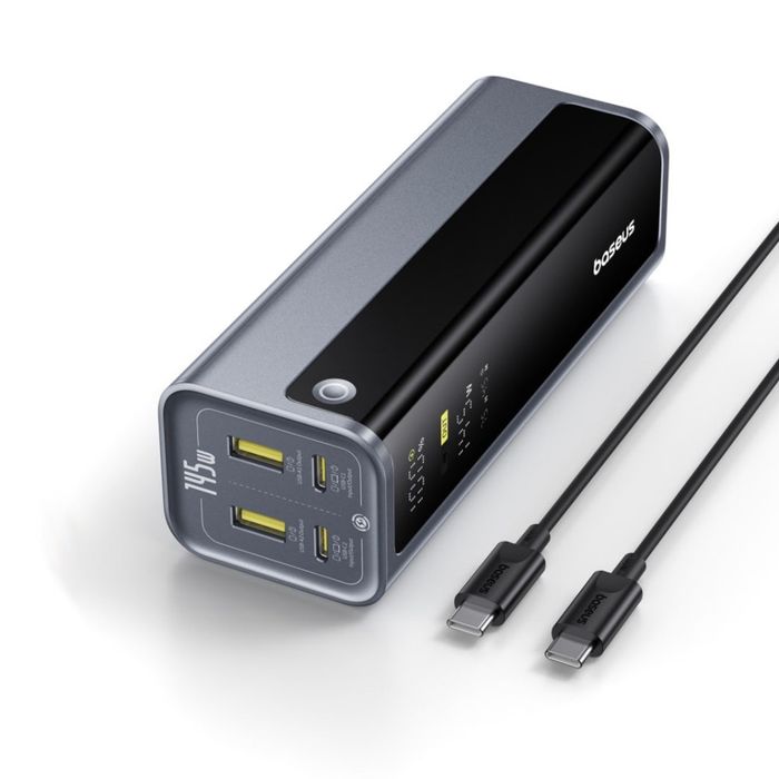 Baseus Power Bank 145W 20800mAh PD 100W Швидка зарядка для ноутбука