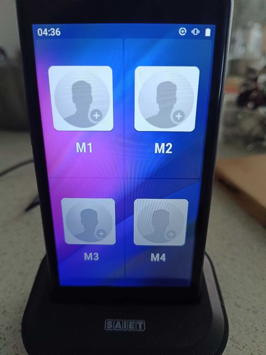 Telefon dla seniora smartfon SAIET STS502