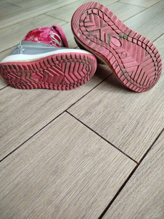 Buty zimowe śniegowce dziewczęce 27