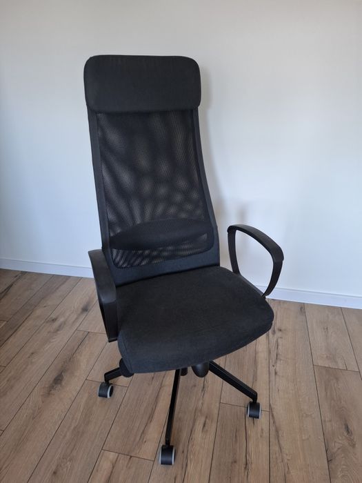 krzesło biurowe ikea markus czarne