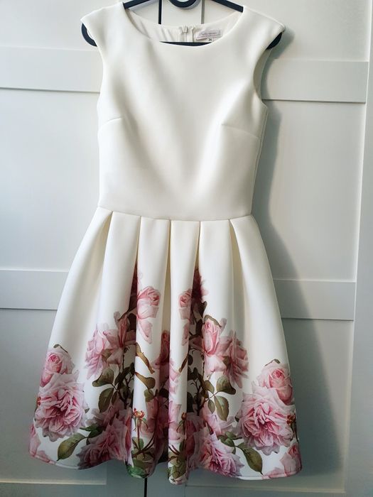 sukienka rozkloszowana Pretty Woman  36 34 okolicznościowa wesele ślub