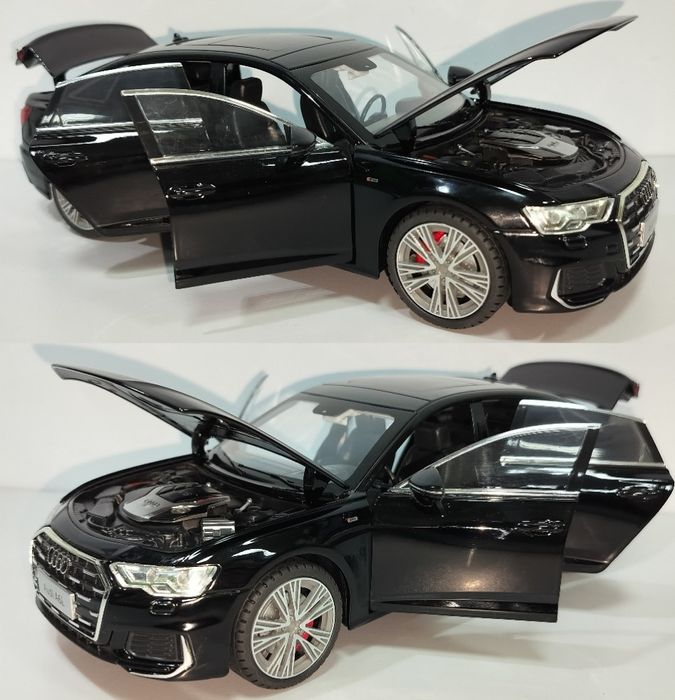 AUDI A6L модель 1:18 Hongsen Model Металл звук свет