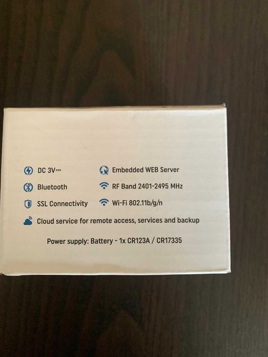 SHELLY Sensor de Fumo Inteligente com Alarme Integrado