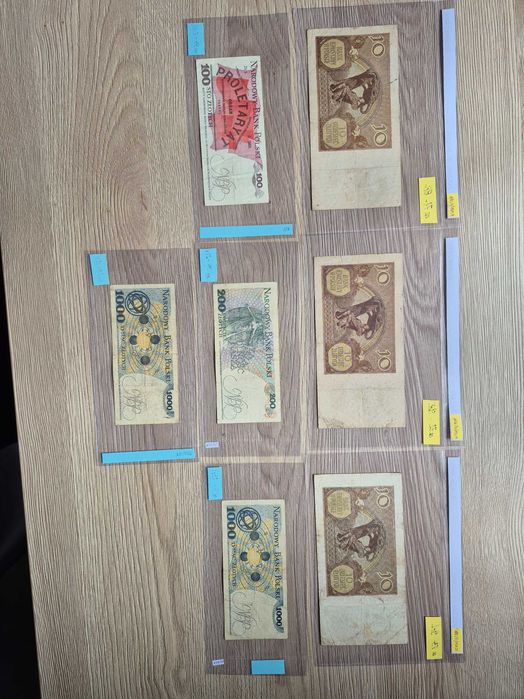 Polska starocie duża ilość banknotów