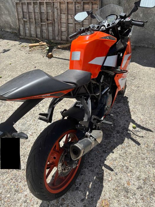 KTM RC 125 de 2017