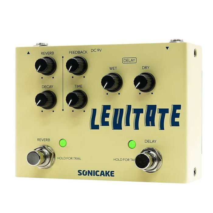 Pedal Delay, reverb