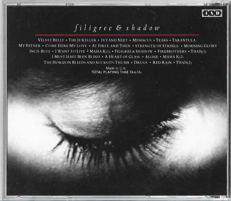This Mortal Coil - - - - - Filigree & Shadow - - - - - CD