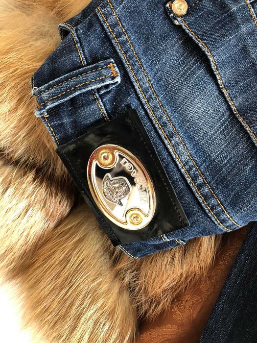 Versace Jeans Couture jeansy damskie spodnie 27