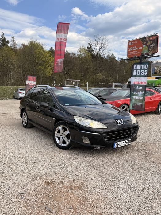 Na Sprzedaż Peugeot 407 2.0D/alusy/bez rdzy/zadbany/klima/panorama/