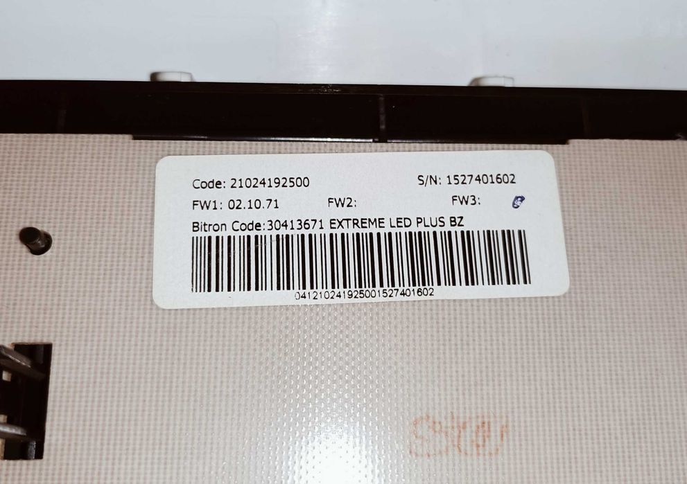 Panel przedni, programator INDESIT XWSA61253