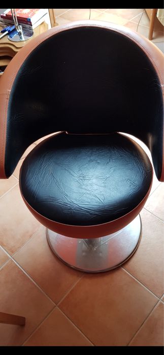 Cadeira cabeleireiro hidraulica