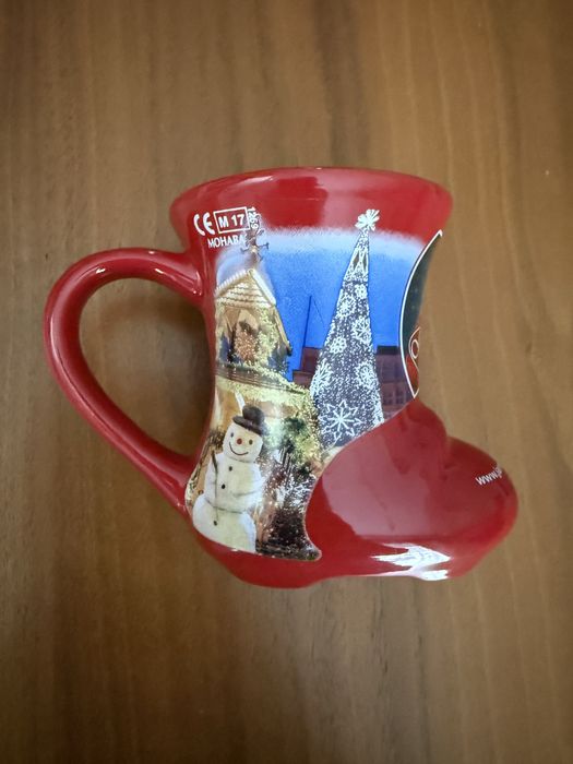 Kubek z jarmarku we Wrocławiu bucik 2017