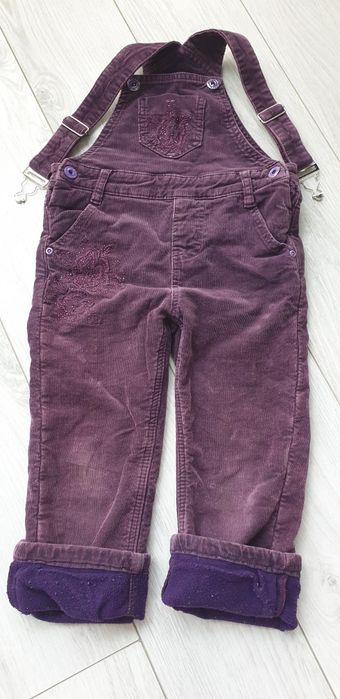 Комбинезон вельвет для девочки 104