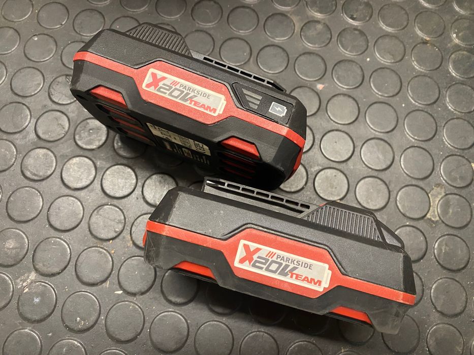 2x baterias Parkside X20V 2ah