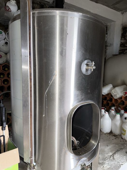 CUBA INOX 550L (vinho ou cidra)