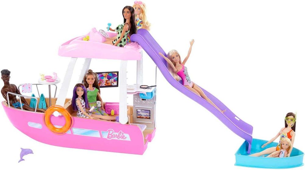 Човен мрії Барбі Лодка Барби Barbie Dream Boat HJV37
