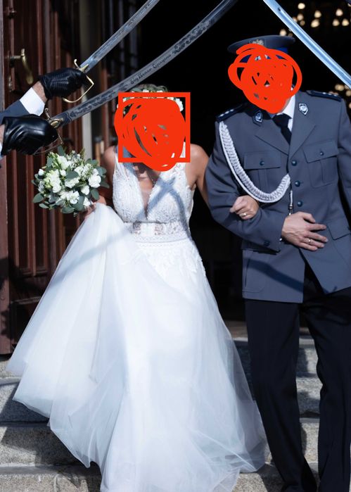 Używana suknia ślubna