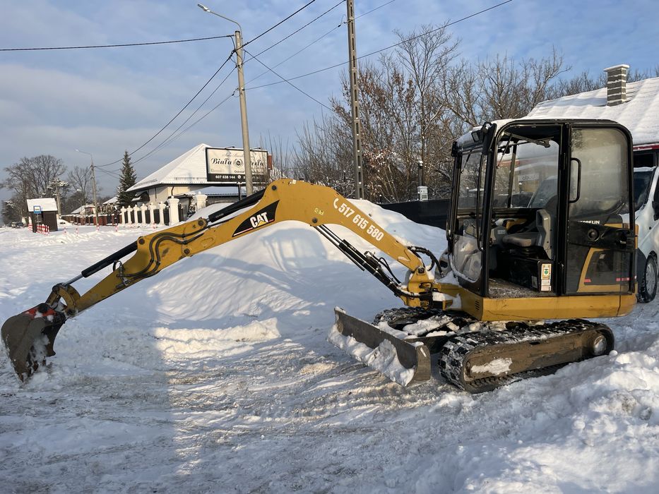 Minikoparka Koparka Transport Wywrotka Usługi