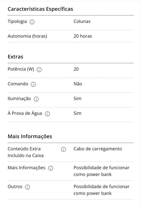 Coluna Bluetooth JBL Charge Essential /  Com fatura