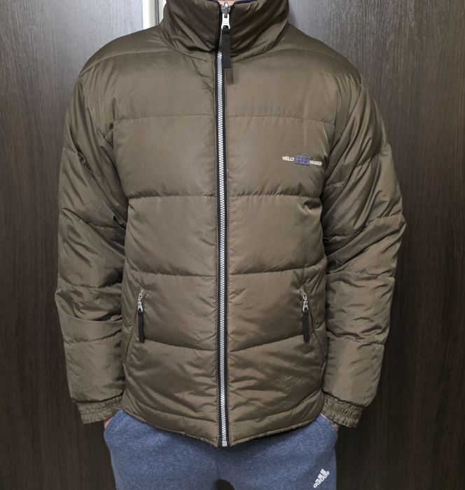 Пуховик helly hansen оригінал розмір s - m двосторонній hh  куртка