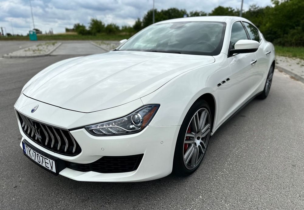 Maserati Ghibli Maserati Ghibli SQ4 430 KM jak nowy polift