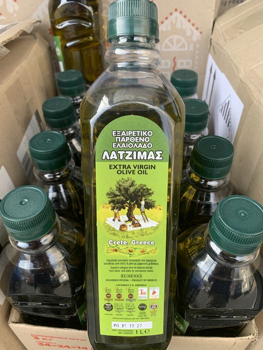 5,85€ 1 л/ Оливкова олія Кріт, Греція / Греческое оливковое масло опт.