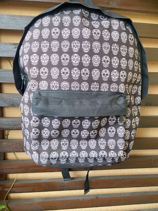 Plecak A4 emo goth punk czachy y2k streetwear drill