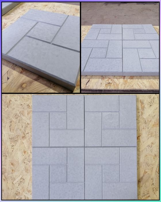 Тротуарна плитка 30×30×3см бруківка доріжка стежка бетонна плитка