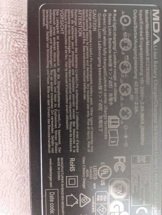 Carregadores trotinetes