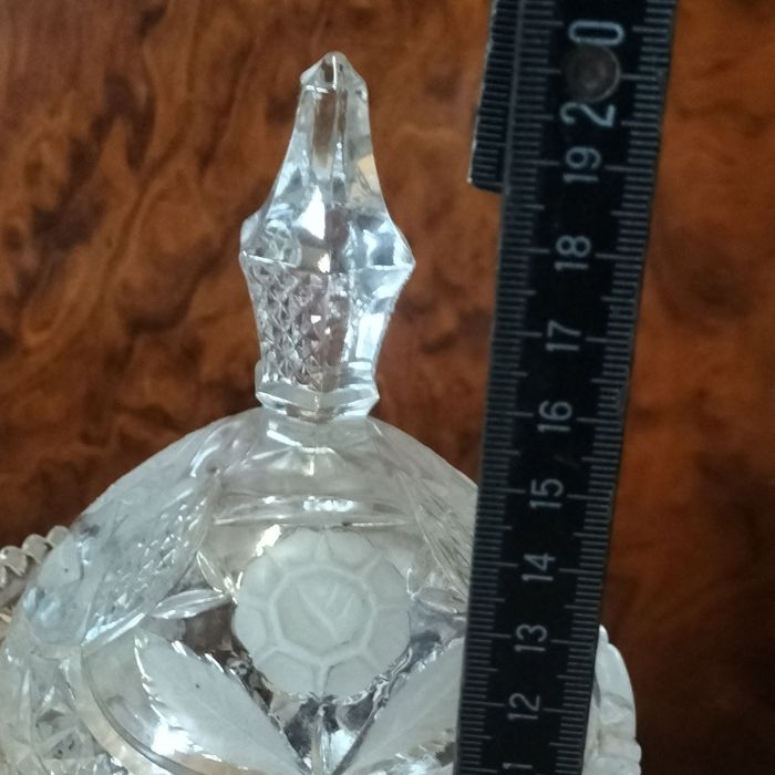 Cukiernica kryształowa vintage