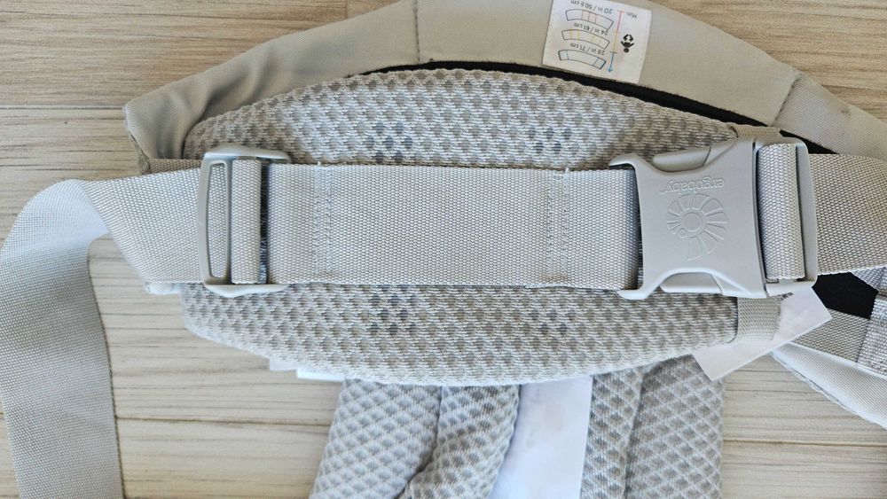 Marsúpio Ergobaby Omni Breeze, Cinzento