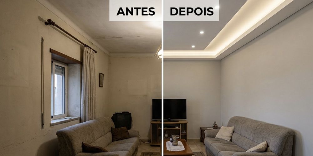 Ntech Remodelações | Tetos Falsos & Pladur