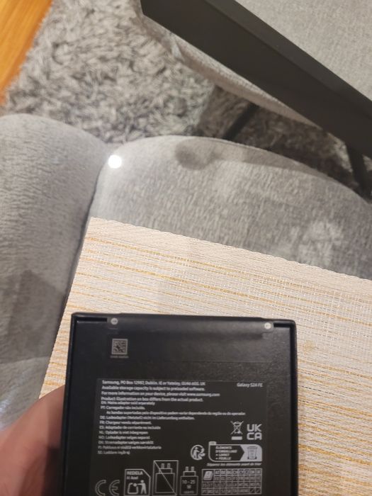 Samsung S24Fe selado com garantia 3 anos