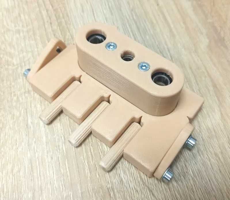 Кондуктор меблевий для свердління в площину