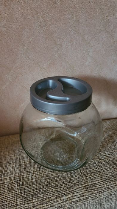 Банка скляна 1850мл 10шт