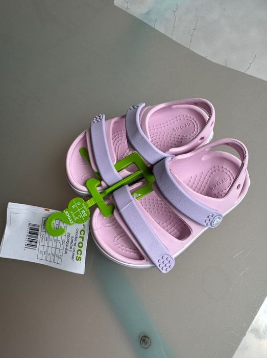 Crocs Crocband Cruiser Sandal Крокс рожеві р.23-24 С7