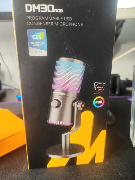 Maono Dm30 RGB biały