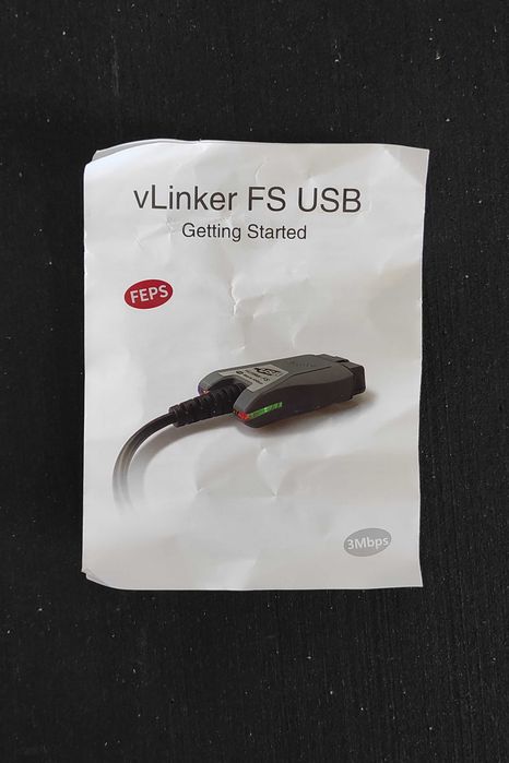 Interface OBD2 vLinker FS USB