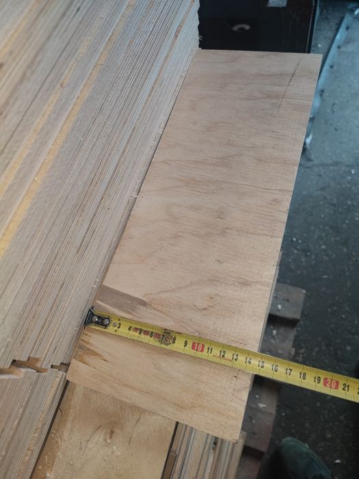 Фанера, обрезки 15мм  и 4 мм