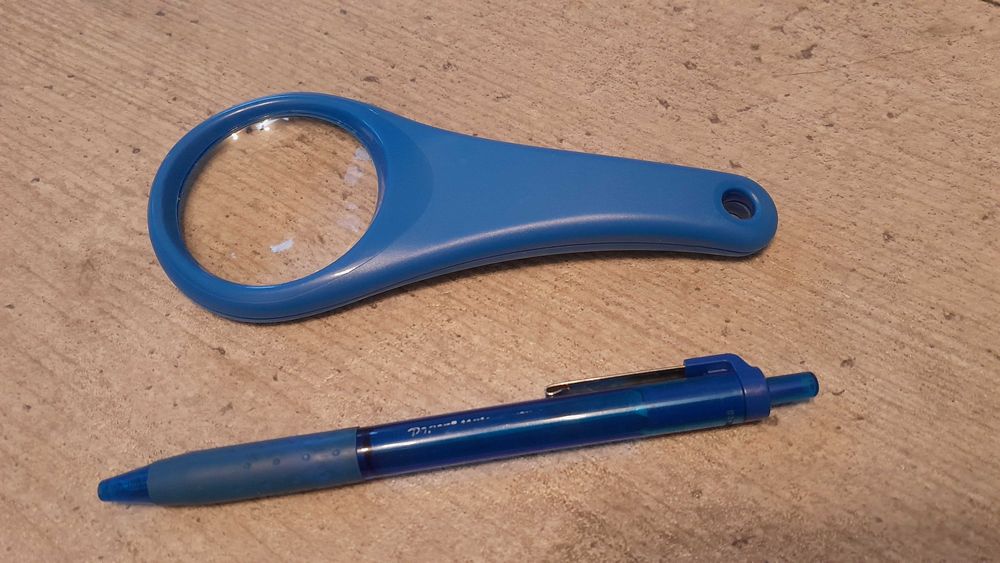 Lupa z rączką Delta Optical 5x 50mm szkło powiększające