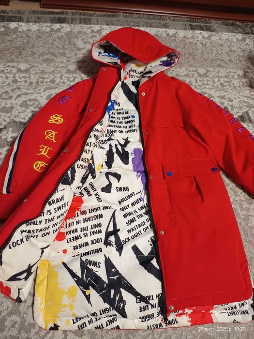 Зимова куртка дівчача